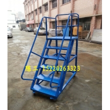 移動(dòng)登高梯，倉(cāng)庫(kù)登高車