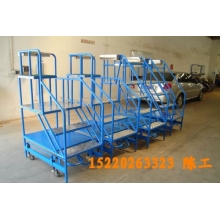 移動登高梯，倉庫登高車